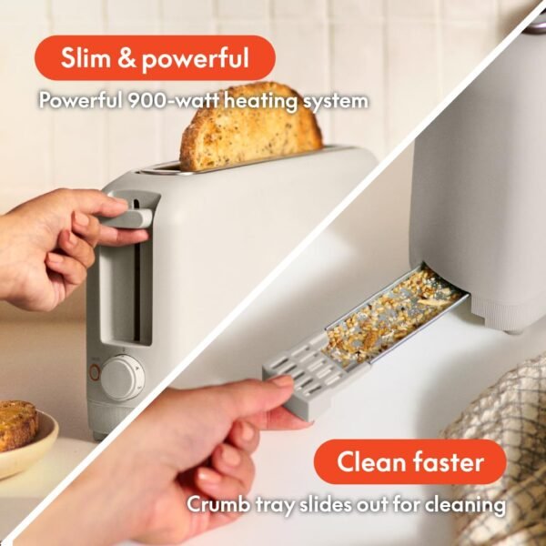 2 Slice Slim Toaster - Image 6