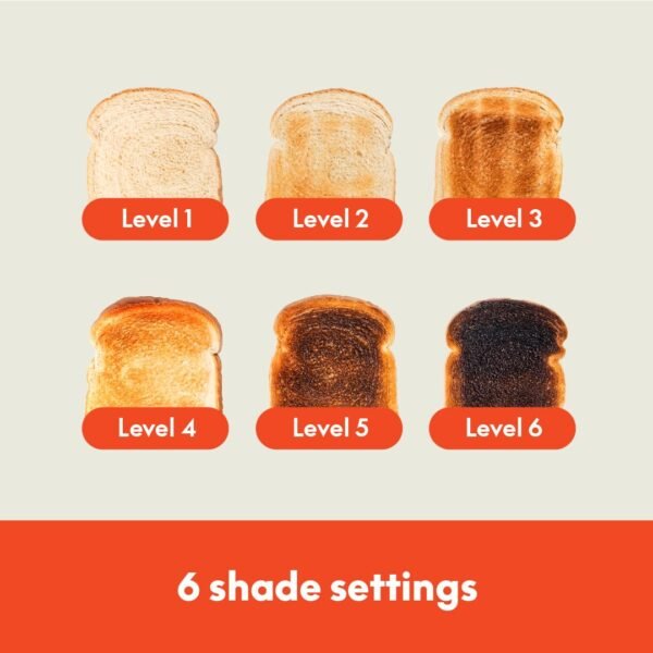 2 Slice Slim Toaster - Image 5