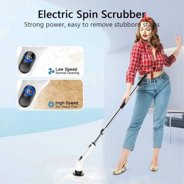 Electric Spin Scrubber, Full-Body Waterproof - Image 6