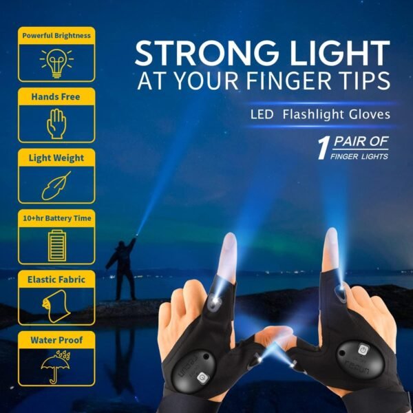 LED Flashlight Gloves - Image 6
