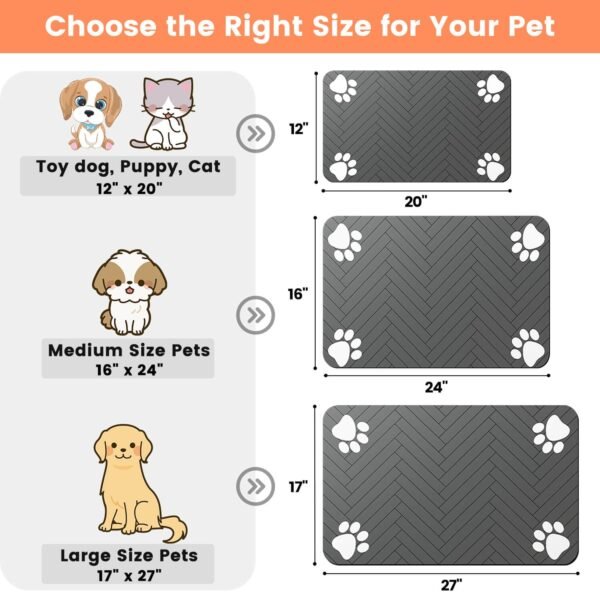 Pet Feeding Mat-Absorbent - Image 5