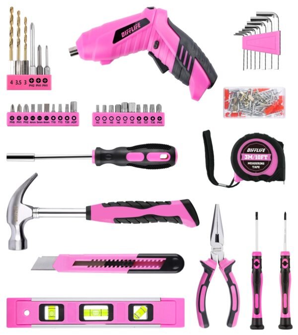 Pink Tool Set for Women - Image 7