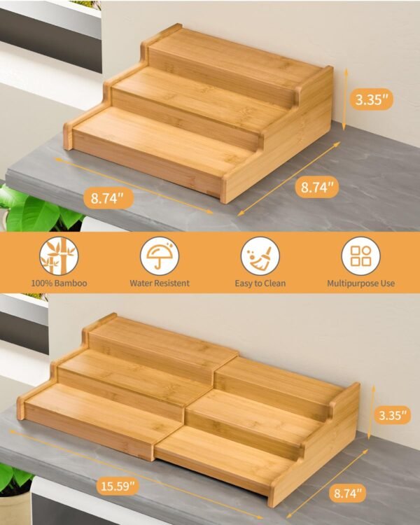 Spice Rack Organizer, 3 Tier - Image 5