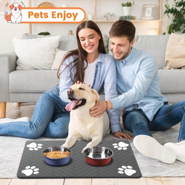 Pet Feeding Mat-Absorbent - Image 4