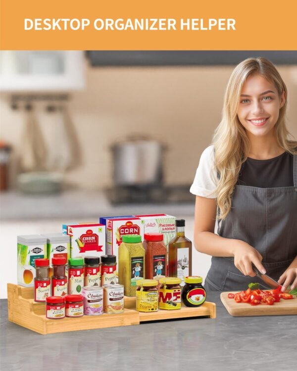 Spice Rack Organizer, 3 Tier - Image 3