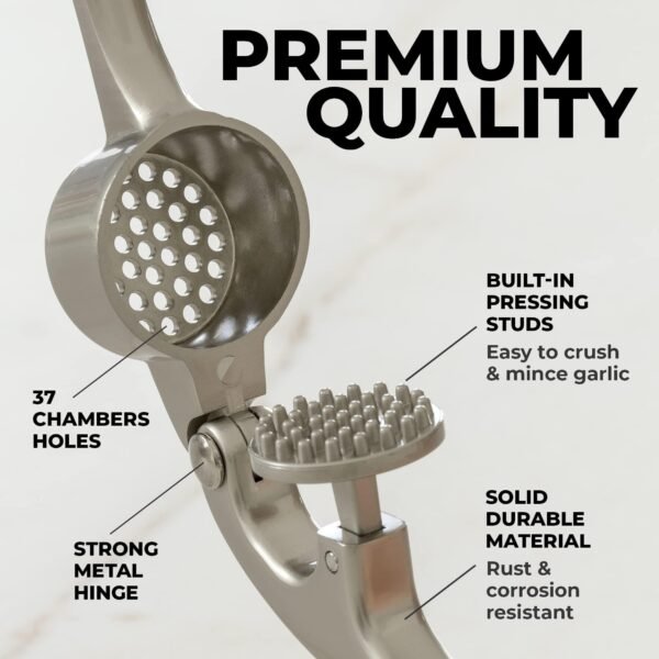 Kitchen Premium Garlic Press Set - Image 9