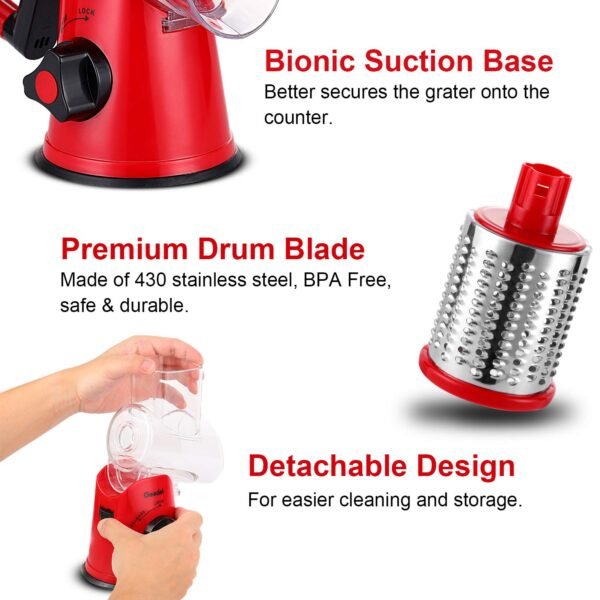 Rotary Cheese Grater - Image 5