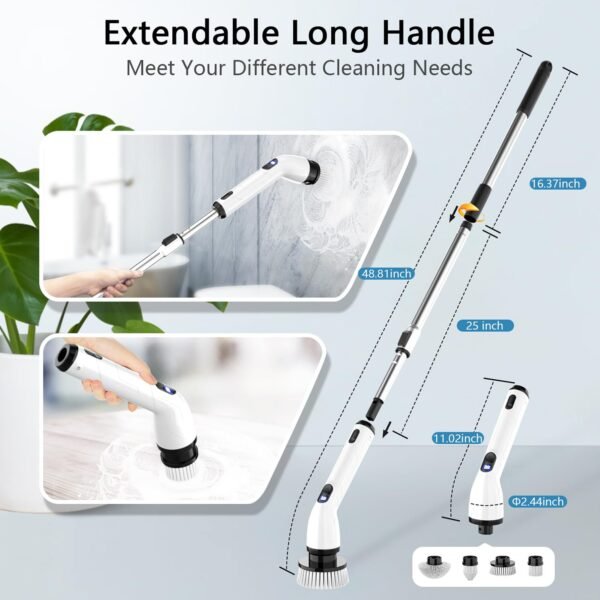 Electric Spin Scrubber, Full-Body Waterproof - Image 4