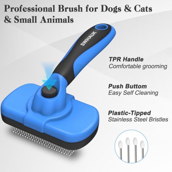 Self Cleaning Slicker Brush - Image 7
