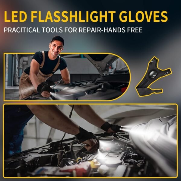 LED Flashlight Gloves - Image 5