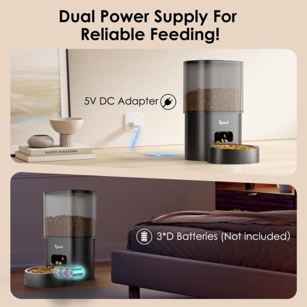 Automatic Cat Feeder and Water Fountain - Image 7