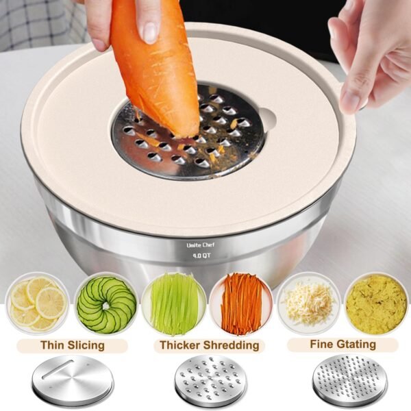 Mixing Bowls with Airtight Lids Set - Image 2
