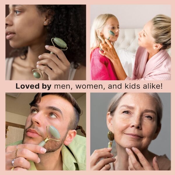 Jade Roller for Face - Image 2