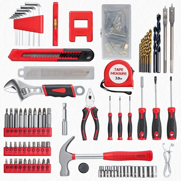 Tool Set - Tool Kit with 8V Cordless Drill - Image 4