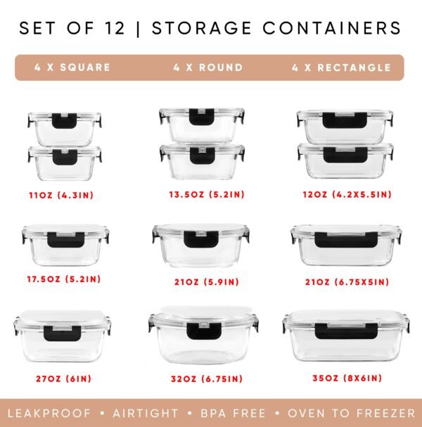 Pantry Kitchen Storage Containers - Image 9