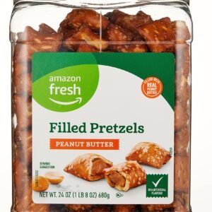 Fresh, Peanut Butter Filled Pretzels