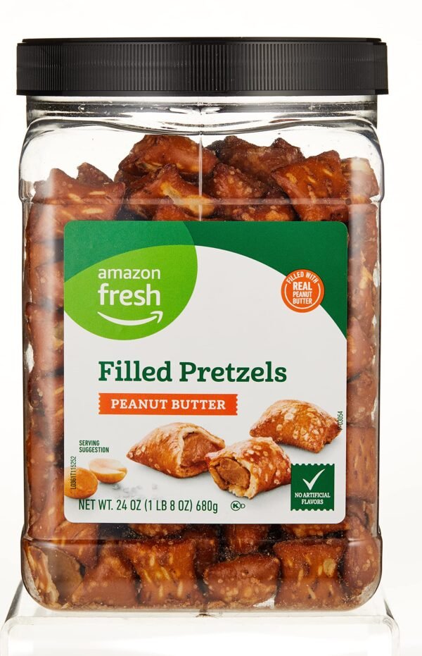 Fresh, Peanut Butter Filled Pretzels